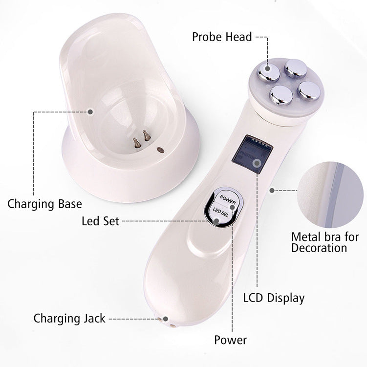 Multifunctional skin rejuvenation care instrument qi